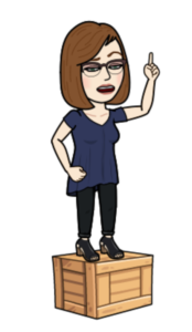 Beth Turnage on her writing soapbox. 