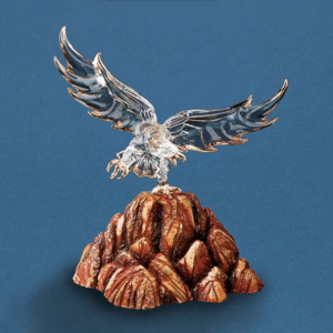 Glass Baron Handblow Glass Eagle